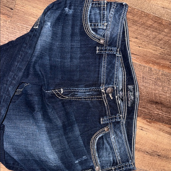 Silver Jeans Co. Blue Denim with Contrast Stitching - Picture 4 of 13